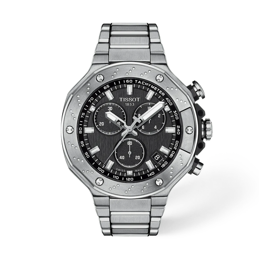 Tissot T-Race Black Dial 45mm Men's Watch - T141.417.11.051.01