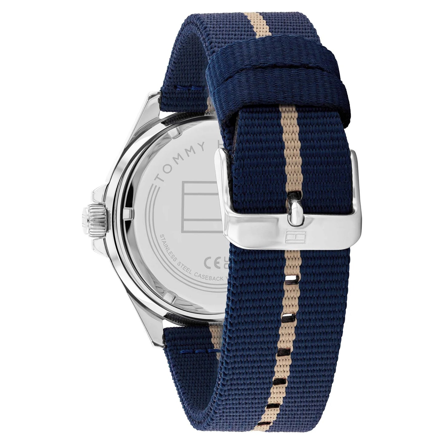 Tommy Hilfiger Blue Fabric band Men's Casual Watch- 1792011