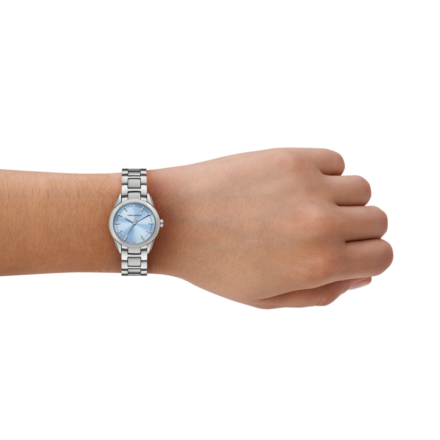 Tory Burch Small Miller Blue Dial Ladies Watch - TBW9064