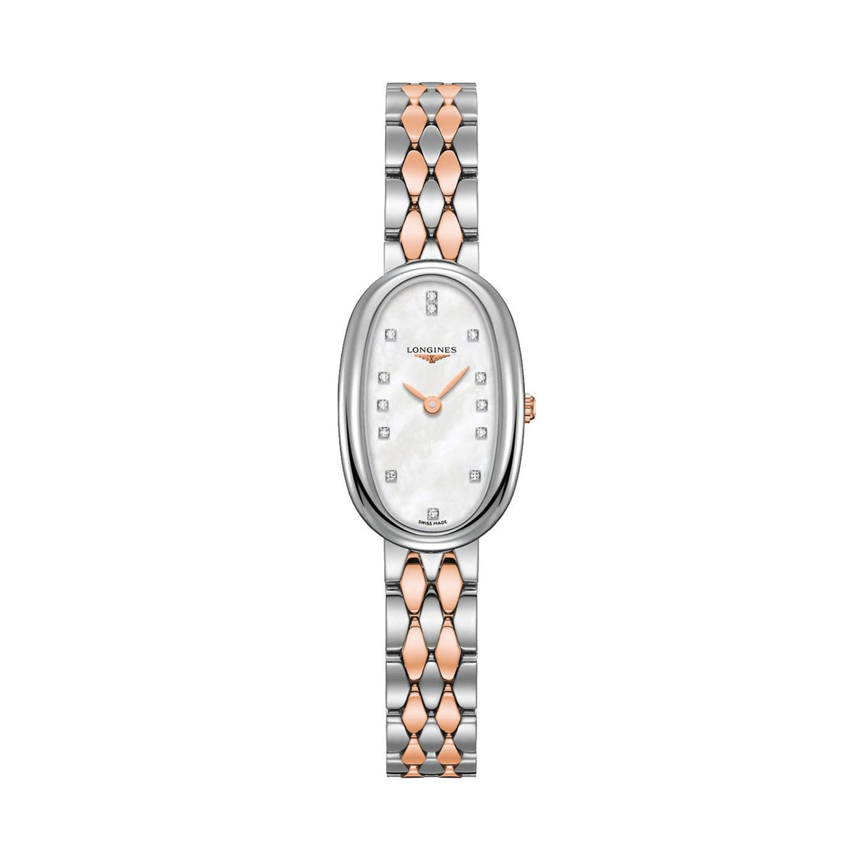Longines Symphonette Mother-of-Pearl Dial with Diamonds Ladies Watch - L2.305.5.87.7