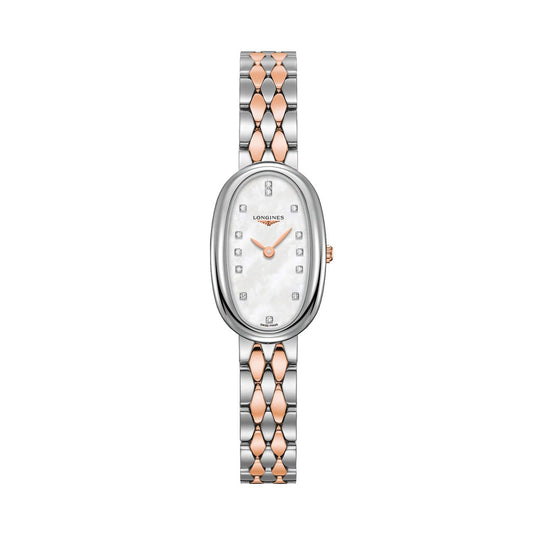 Longines Symphonette Mother-of-Pearl Dial with Diamonds Ladies Watch - L2.305.5.87.7