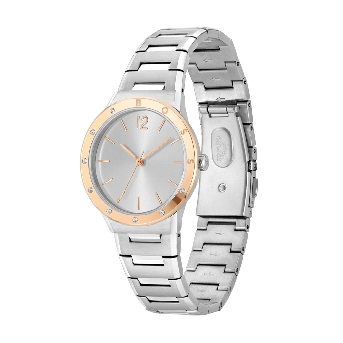 Hugo Boss Breath Stainless Steel Three Hand ladies Watch- 1502646