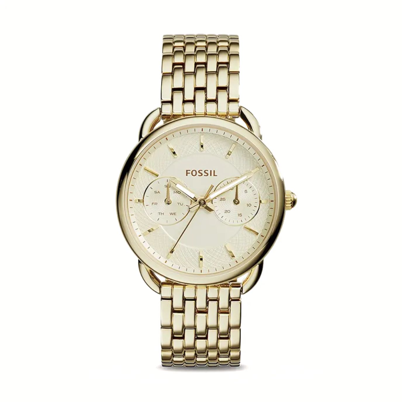 Fossil Gold Tone Multifunction Ladies Watch- ES3714