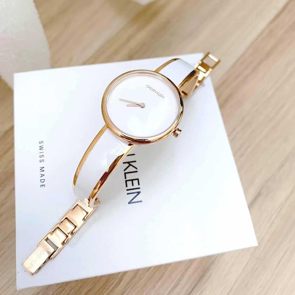 Calvin Klein Seduce Rose Gold Watch for ladies- K4E2N616