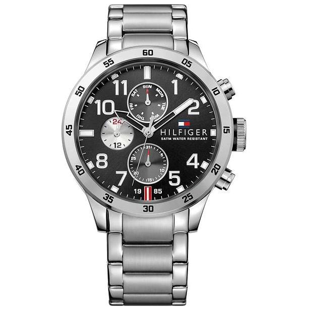 Tommy Hilfiger Black Dial Multifunction Men's Watch- 1791141