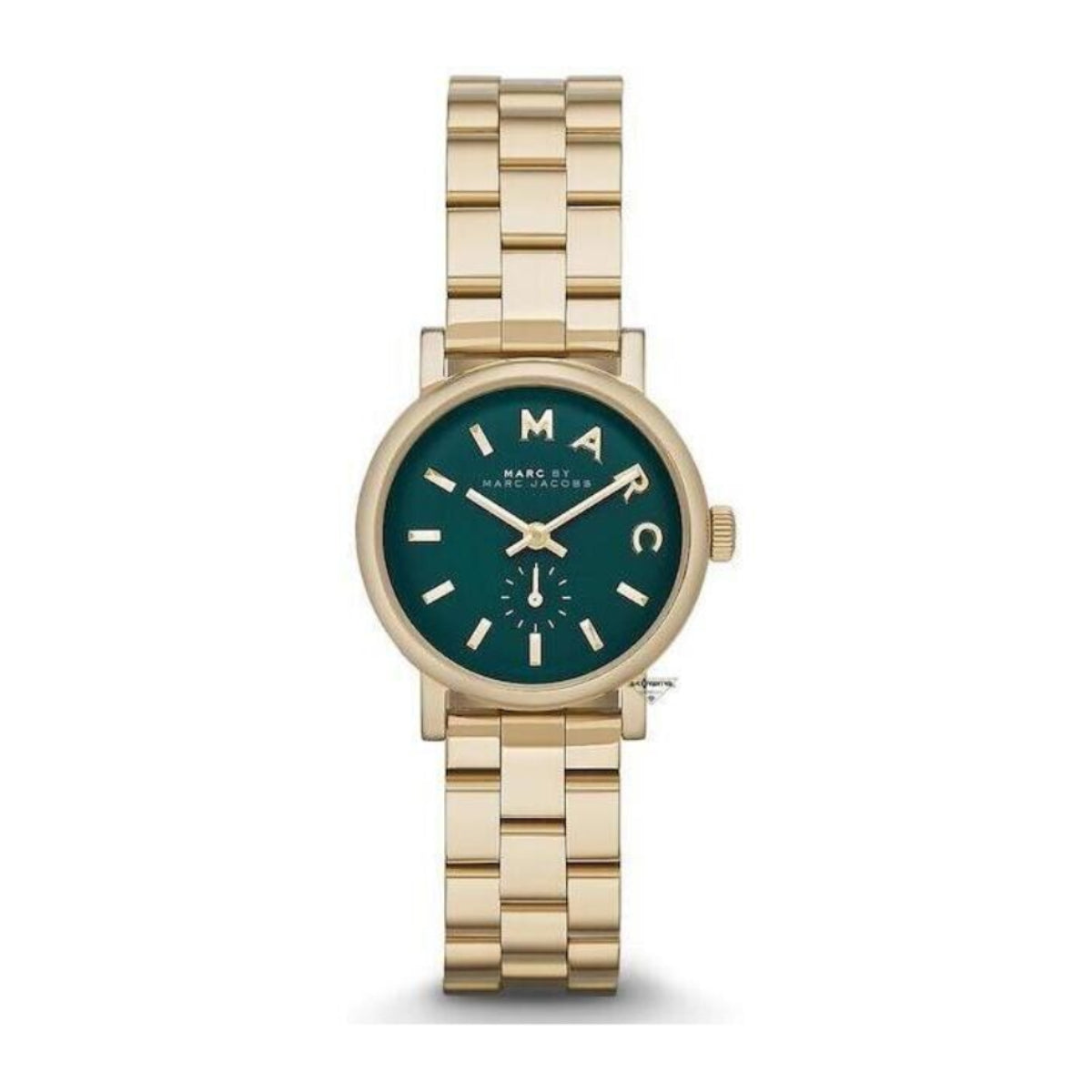 Marc Jacobs Baker Green Dial Ladies Watch - MBM3249
