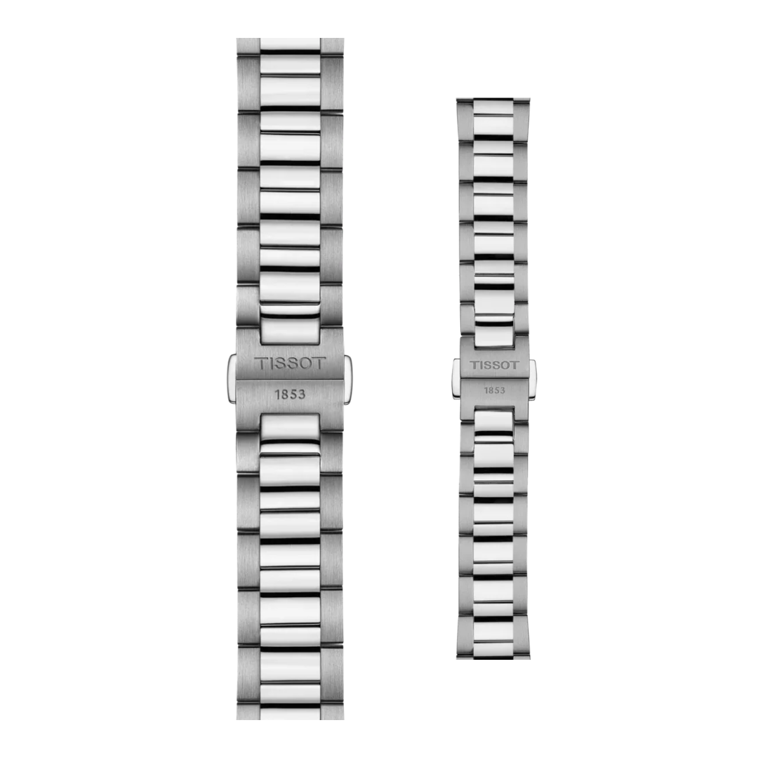 Tissot PR100 Ice Blue Dial Couple Watch (T150.410.11.351.00 - T150.210.11.351.00)