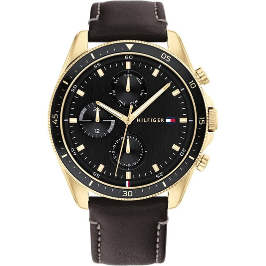 Tommy Hilfiger Gold Men's Chronograph Watch- 1791836
