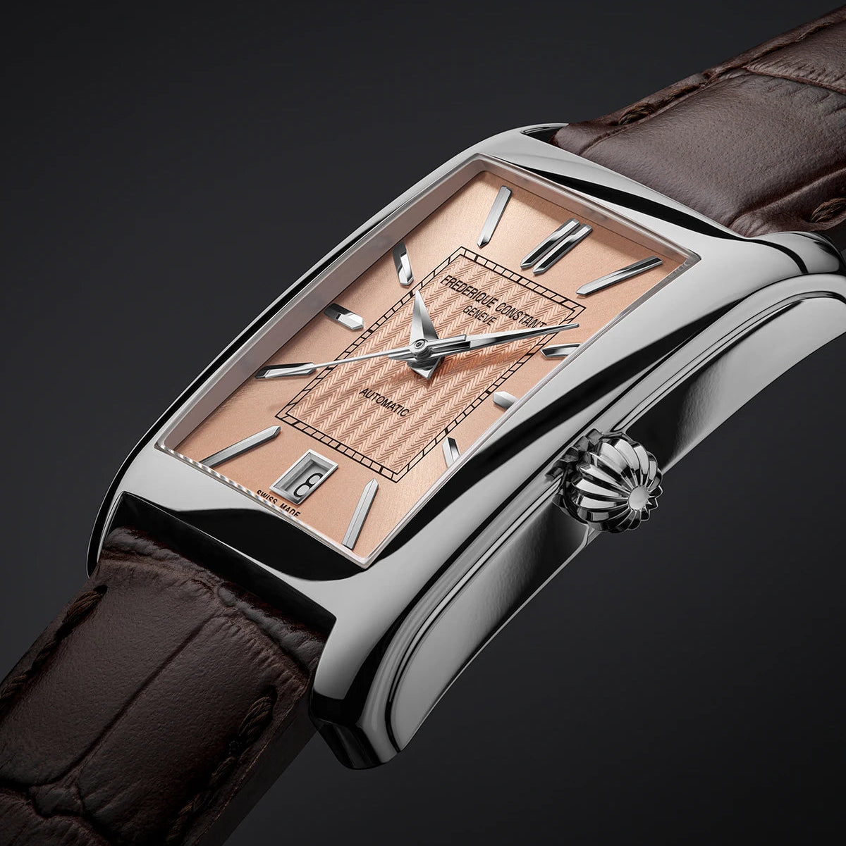 Frederique constant Classics Carree Automatic Men's Watch - FC-303SAL4C6