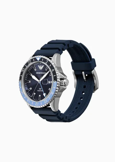 Emporio Armani Diver GMT Watch For Men- AR11592