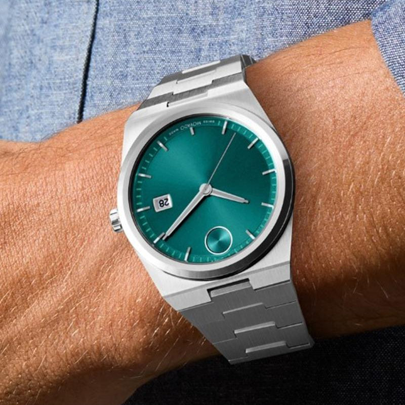 Movado Green Dial Swiss Made Men's Watch - 3601222