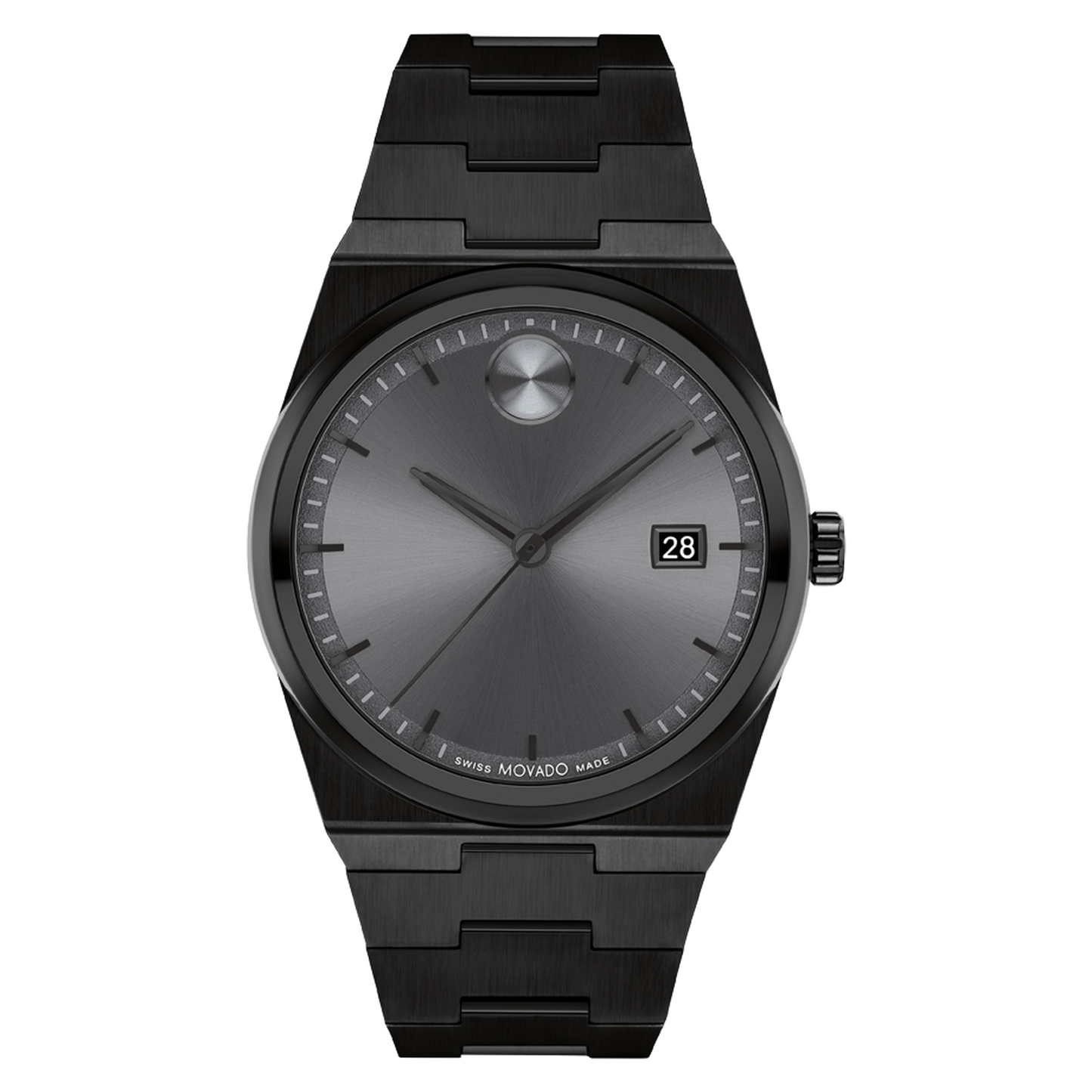 Movado Black Dial Swiss Made Men's Watch - 3601224