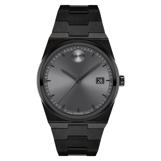 Movado Black Dial Swiss Made Men's Watch - 3601224