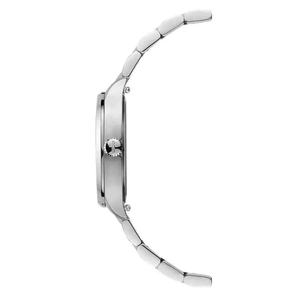 Mido Multifort TV-shaped Diamonds Green Dial 28mm Ladies Watch - M049.110.11.096.00