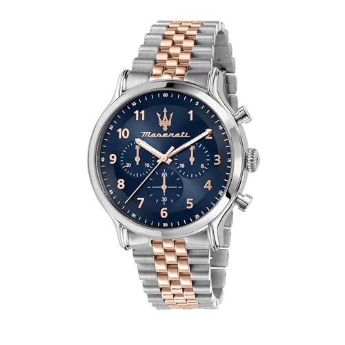 Maserati Men's Epoca Blue sunray Dial Chronograph Men's Watch - R8873618021