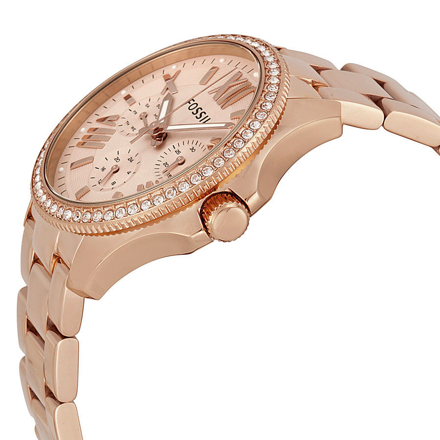 Fossil Multifunction Rose Gold Women's Watch- AM4483