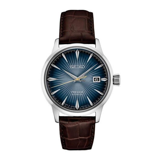 Seiko Presage Cocktail Time Blue Dial Men's Automatic Watch- SRPK15J1