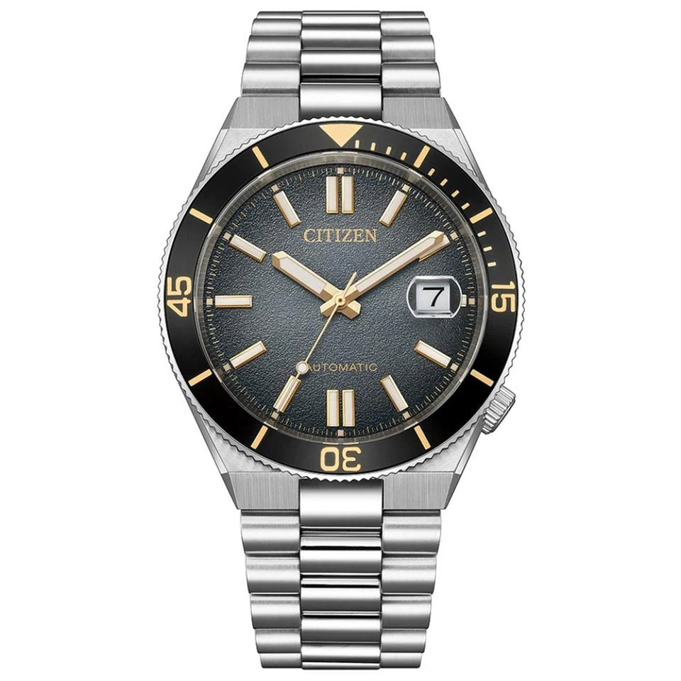CITIZEN TSUYOSA Shore New Limited-Edition Inspired by a Journey Back in Time Gradient Black Dial Men's Watch - NJ0238-57E