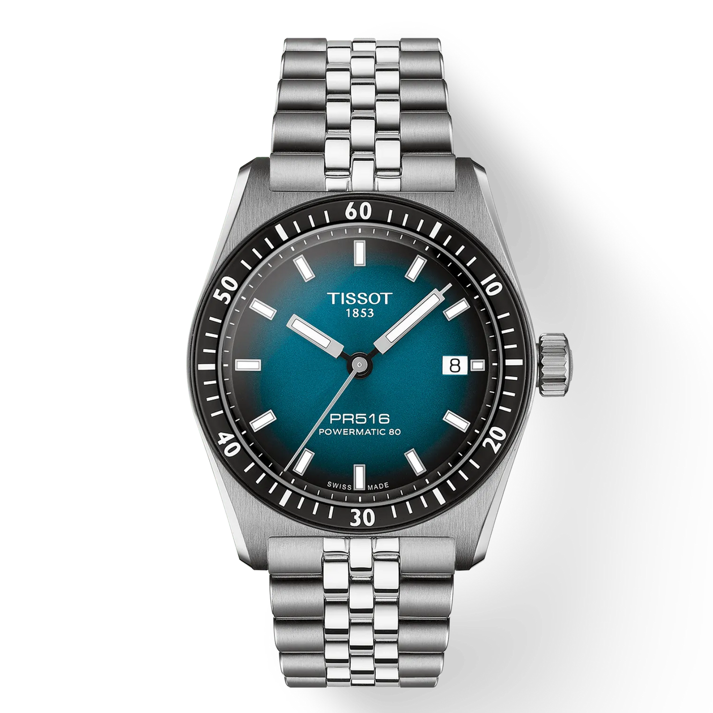 Tissot PR516 Powermatic 80 Blue Dial  Men's Watch - T149.407.11.041.00