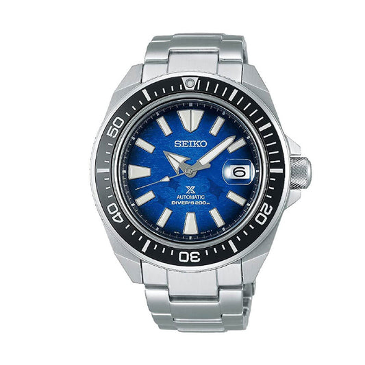 Seiko Prospex King Samurai Save the Ocean Edition Blue Dial Men's Watch- SRPE33K1