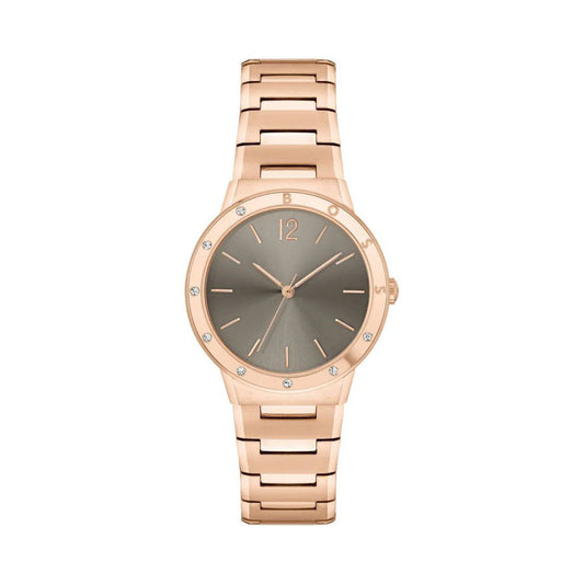 Hugo Boss Breathe Rose Gold Ladies Watch- 1502651