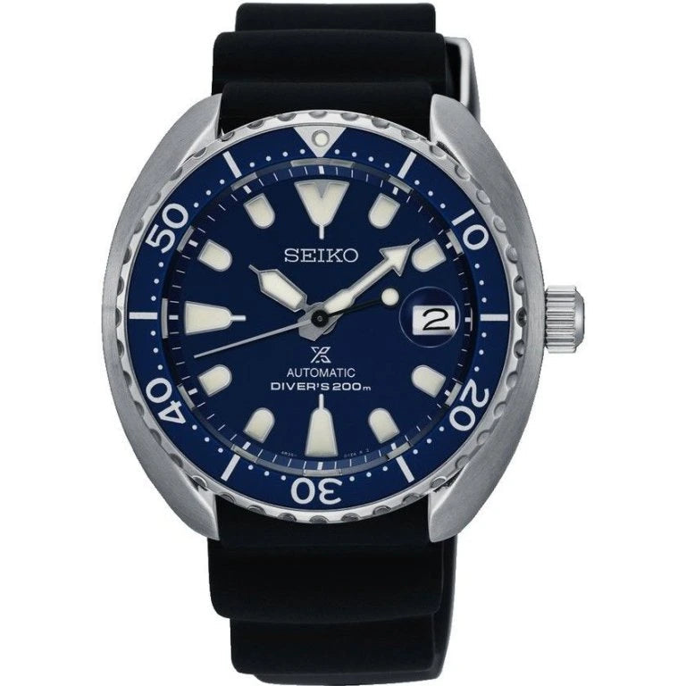 Seiko Prospex Diver's Mini Turtle Blue Dial Automatic 200M Men's Watch - SRPC37K1