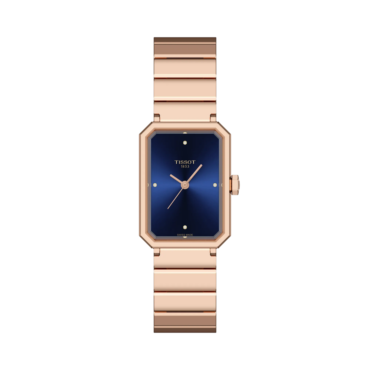 Tissot SRV Blue Dial Rose Gold Strap 30mm Ladies Watch - T160.110.33.046.00