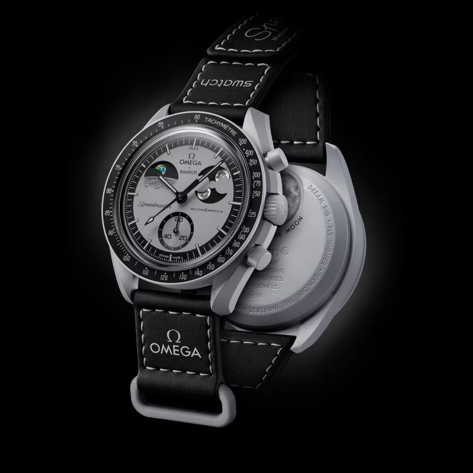 OMEGA x Swatch Mission To EarthPhase Men's Watch - SO33M700