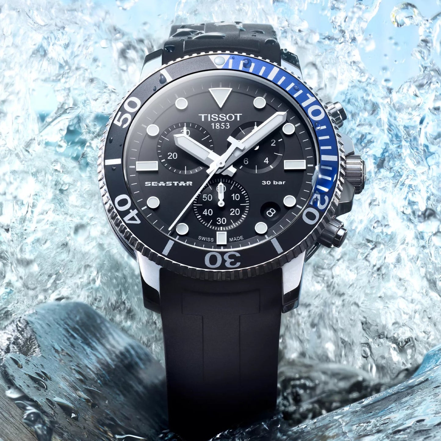 Tissot Seastar 1000 Quartz Chronograph Men's Watch - T120.417.17.051.02