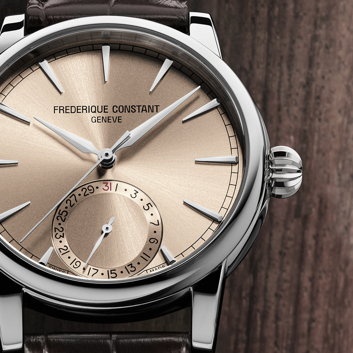 Frederique constant Manufacture Classic Date Sunray Dial 40mm Men's Watch -  FC-706SAL3H6