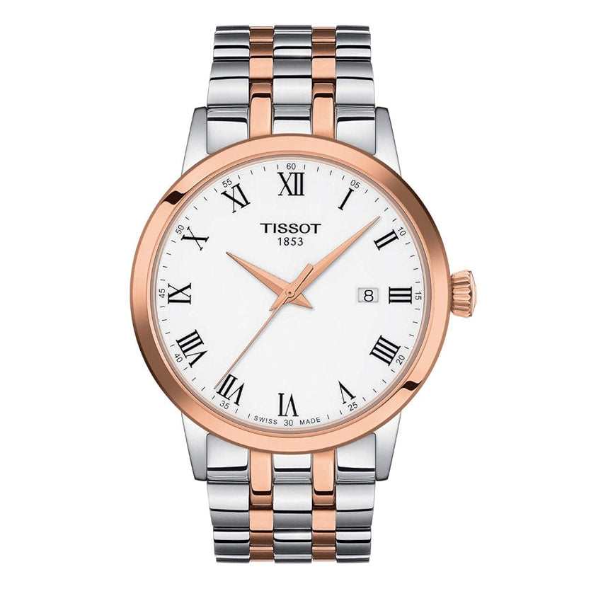 Tissot Classic Dream White Dial Men's Watch - T129.410.22.013.00