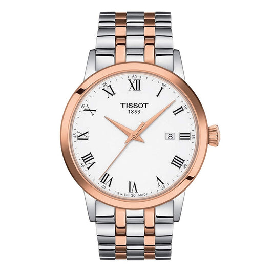 Tissot Classic Dream White Dial Men's Watch - T129.410.22.013.00