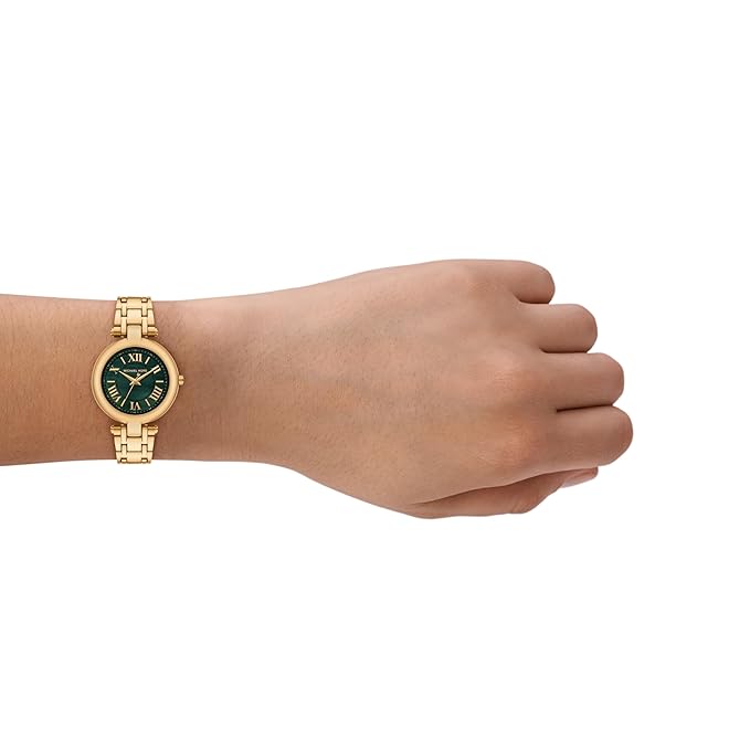 Michael Kors Laney Green Dial Ladies Watch - MK4892