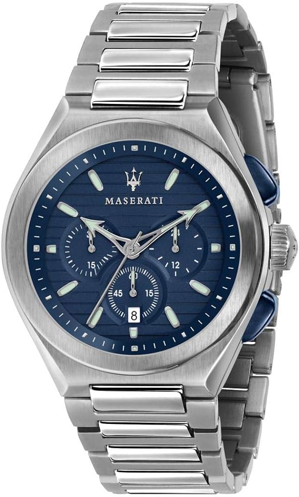 Maserati Triconic Blue Dial Men's watch - nR8873639001