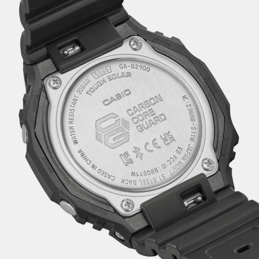Casio G-Shock Tough Solar Bluetooth Mens Sports Watch- GA-B2100-1A1DR
