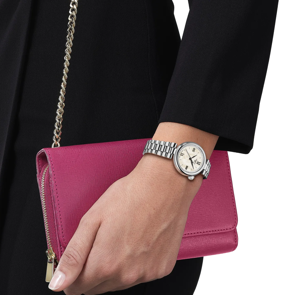 Tissot Desir White MOP Dial 28mm Ladies Watch - T152.010.11.118.00