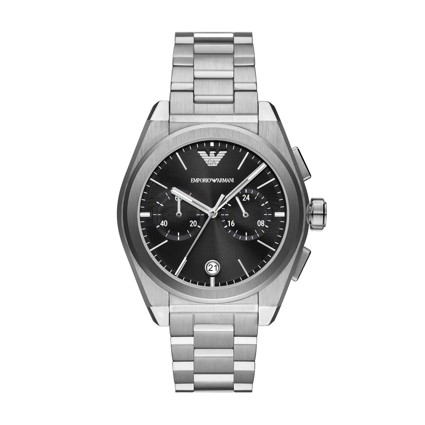 Emporio Armani Black Dial Men's Chronograph Watch - AR11560