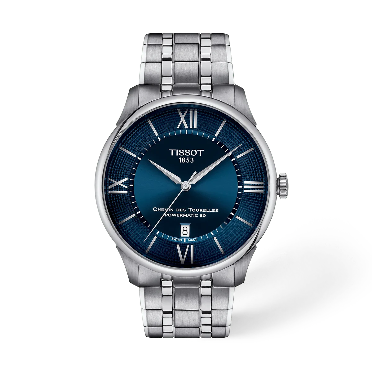 Tissot Chemin Des Tourelles Blue Dial 42mm Men's Watch - T139.407.11.048.00