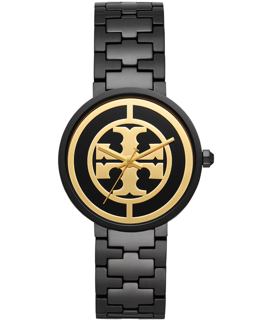 Tory Burch Reva Black-Tone Stainless Steel Female  Watch - TBW4039