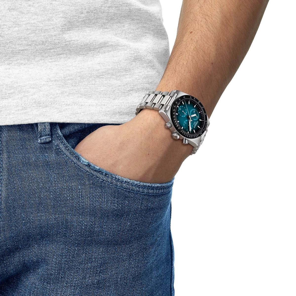 Tissot PR516 Gradient Blue Men's Watch - T149.417.11.041.01
