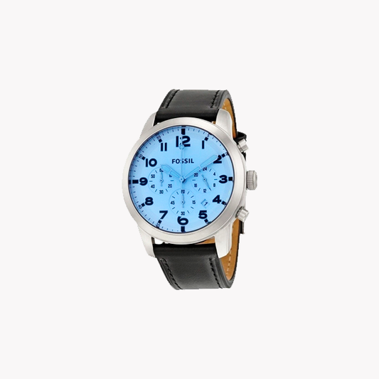 Fossil Pilot 54 Silver Dial Men's Chronograph Men's Watch - FS5162