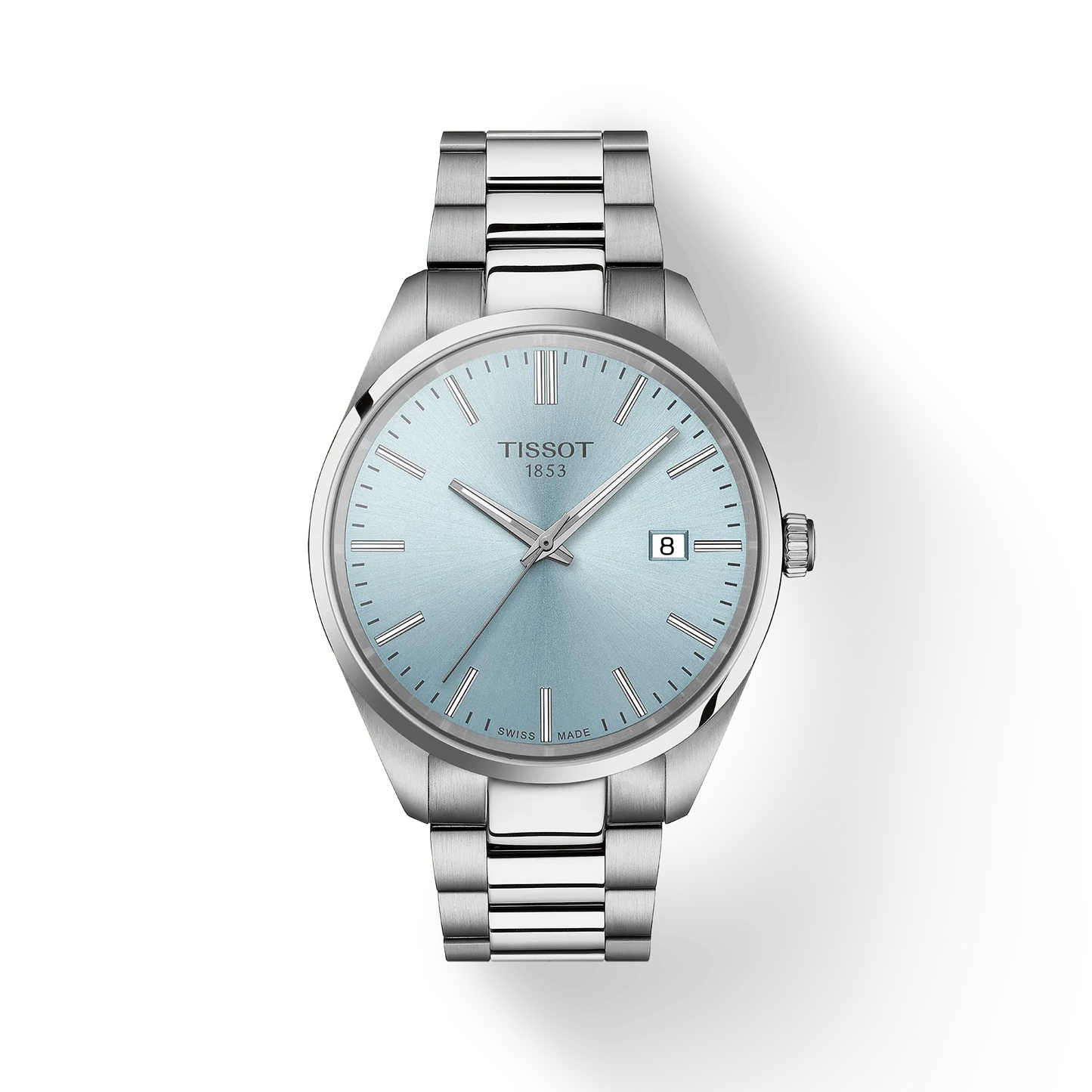 Tissot PR100 Ice Blue Dial Men's Watch - T150.410.11.351.00