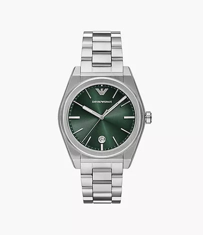 Emporio Armani Green Dial Quartz Movement Men's Watch - AR11621