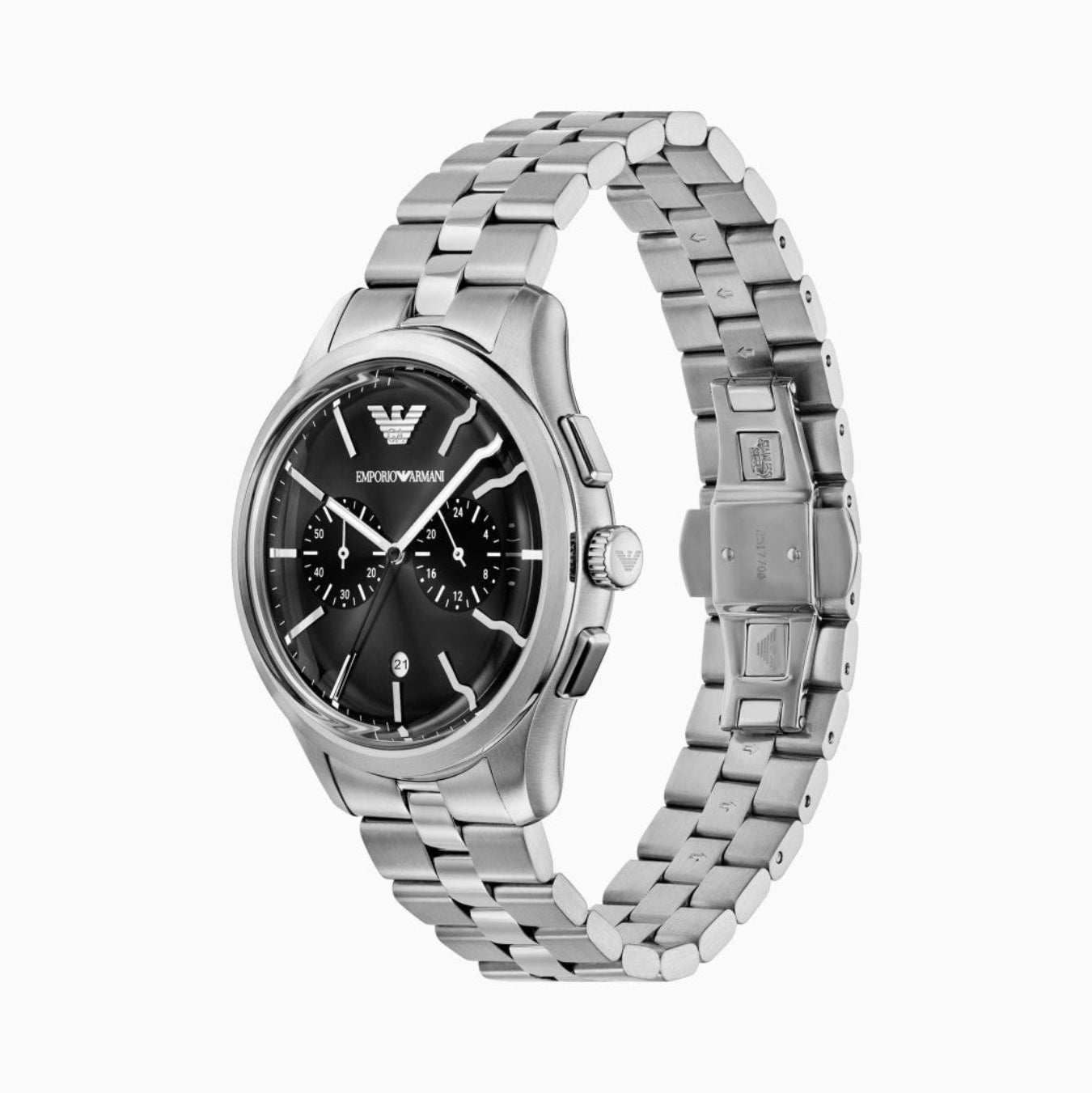 Emporio Armani Ruggero Black Dial Men's Watch - AR11691