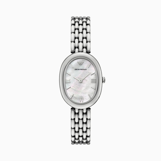 Emporio Armani Mother Of Pearl Dial Ladies Watch - AR11706