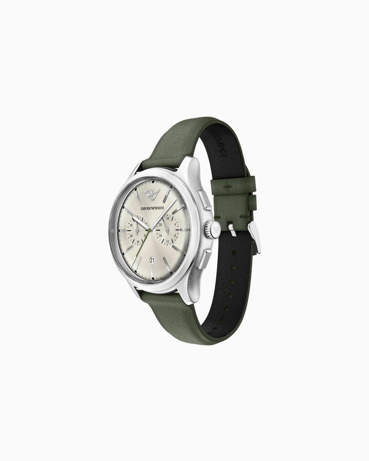Emporio Armani Ivory Sunray Dial Quartz Chronograph Men's Watch - AR11801