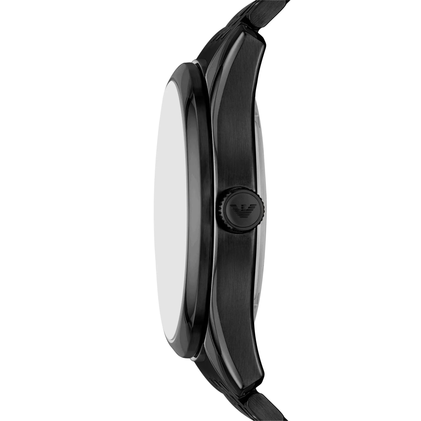 Emporio Armani Skeleton Automatic Black Dial Men's Watch - AR60093