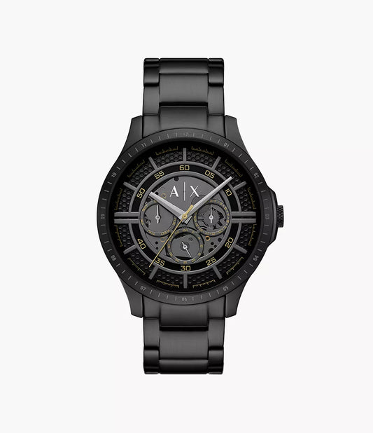 Armani Exchange Multifunction Black Stainless Steel  Men's Watch - AX2460