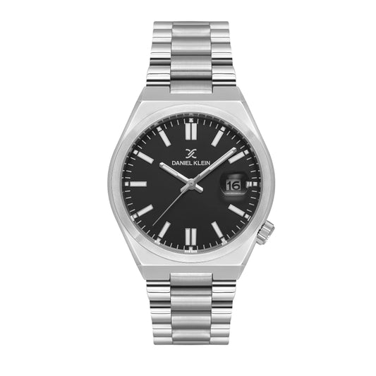 Daniel Klein Gun Black Dial Men's Watch - DK.1.13861-2