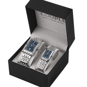 Daniel Klein BLUE Dial Pair Watch - DK.1.14011-3